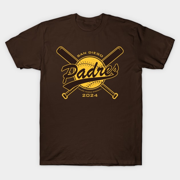 Padres 24 T-Shirt by Nagorniak